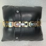 14KT White & Yellow Gold Men’s Diamond Bracelet 8.5” Long Multiple Photo 3