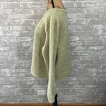 Prologue  Light Green Sherpa Fleece Pullover Sweater Photo 3