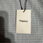 Theory  Women’s Gingham Crinkle Cap Sleeve Top Photo 9