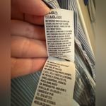 American Eagle Women’s Blue & White Stripe Button down Shirt Size XL Photo 4