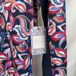 Stella Parker Womens Mock Neck Long Sleeve Sweatshirt Paisley Size X Photo 2