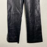Bardot  Black High Rise Faux Leather Pants Photo 6