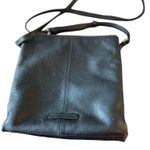 Vince Camuto Women's Black Leather Crossbody Bag Adjustable Strap magnetic snap Photo 6