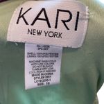 Kari New York Vintage Y2K Green Hippie Boho Whimsical Earthy Floral Midi Dress Size 10 Photo 5