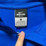 Nike Women’s Blue Quarter-Zip Pullover Size S Photo 1