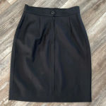 Moschino  | Cheap & Chic Black Wool Skirt Photo 3