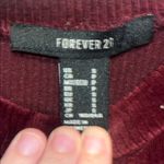 Burgundy Velvet Short Sleeve Dress Red Photo 2