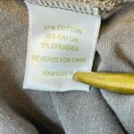 Garnet Hill Garnet‎ Hill Women's Gray Midi Casual Dress Scoop Neck Short Sleeve Medium Photo 4