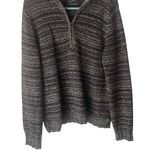 Woolrich ‎ Women's Size Large Black Half Zip Tight Knit Outdoor Sweater Photo 0