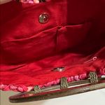 Coldwater Creek  Pink and Tan Woven Tote Photo 4