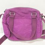 Kipling  Nylon Purple Crossbody Bag with Adjustable Strap Handbag Photo 4