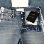 MOTHER Superior The Thrasher Straight Leg Jeans In Striped Wicked Size 25 Blue Photo 5
