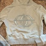 Lovello Elizabeth sage green crop hoodie Size M Photo 4