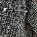 Stoosh  Black and White Tweed Jacket Photo 3