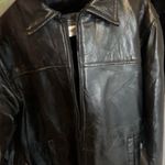 Men’s Haband Leather Jacket Black Size L Photo 0