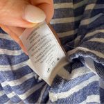 Rails Isabelle Linen Top Blue White Striped Off-Shoulder Summer Shirt Beach Photo 6