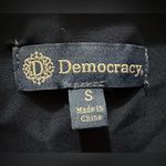 Democracy  Cotton Long Sleeve Funnel Neck Quilted Embroidered Edge Jacket Small Photo 4