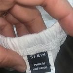 SheIn White Athletic Shorts with Drawstring Photo 1