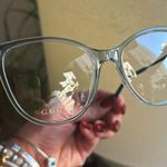 Gucci Authentic 53mm Semi cat eye Acetate/Metal Optical Glasses New🔥 Photo 2