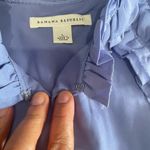 Banana Republic  Blue Silk Halter Neck Top size L Photo 2