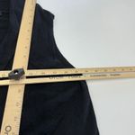 White House | Black Market Vest Womens Small Black Ribbed Knit Cardigan Sweater Photo 9