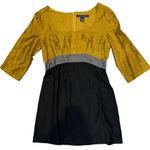 French Connection color block empire waist mini dress with bow detail Photo 0
