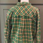 BDG  Green and Orange Plaid Shirt Photo 3