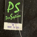 Per Se PS PerSeption Cardigan Womens Size Medium Black Glitter Sweater New Photo 3