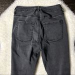 Brandy Melville  Moto Zip Faded Black Skinny Jeans Photo 7