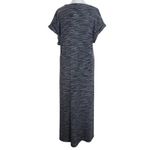 Bella Dahl Charcoal Gray Soft Knit T-shirt Midi Dress Size Large Cozy Gray Dress Photo 1