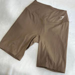 Gymshark Brown Biker Shorts Medium Women Photo 0