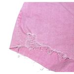 Lucky Brand AC DC Womens High Rise Mom Pink Denim Jean Shorts Rock & Roll 2/26 Photo 4