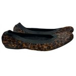 Stuart Weitzman  calf hair leopard print ballet flats 8 Photo 1