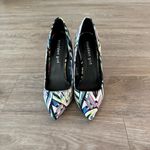 Madden Girl Abstract Pumps Purple, Green, Blue & Black, Size 5 Photo 3
