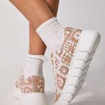 Free People Catch Me If You Can Crocheted Platform Sneakers | Size 41 Photo 9