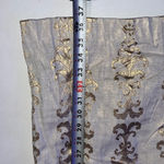 Tory Burch Maggie gold foil jacquard classic dress midi. Size 2 Photo 6