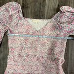 Love Shack Fancy  Ensley Candy Heart Floral Mini Dress Photo 3