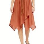 Faded Glory  Skirt SzXL NWOT Elastic Waist Belted Wrap Front Asymmetrical Casual Photo 0