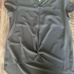 Monteau grey business casual top Photo 0