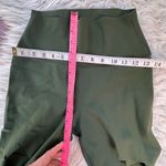 Alo Yoga  High Waist Ripped Warrior Legging Hunter Green Pants Photo 6
