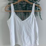 Nike Vintage  White V-Back Athletic Tank Top Photo 0