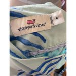 Vineyard Vines Palm Fronds Print Maxi Skirt in Crystal Blue Size 6 Photo 5