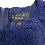 Laundry by Shelli Segal Los Angeles Dress Size 4 A-Line Floral Lace Dress Lined Photo 6