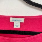Sundance  Hot Pink Cashmere Crew Neck Balloon Sleeve Sweater L Barbie Core Photo 6