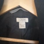 Womens Black Coat sz 0 J. Crew Wool Blend City Coat Double Zip Pea Coat Photo 2