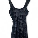 Taboo  black sequin rouched mini dress Medium Photo 0