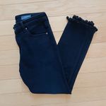 AG Adriano Goldschmied AG Farrah Skinny Ankle Black Jeans with Tassel Photo 3