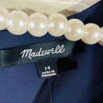 Madewell NWT Satin Ruffle Neck Jumpsuit Photo 6