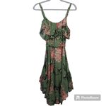 Abel the label  ATL Mint Forest Ruffle Handkerchief Hem Dress Size XS Photo 1