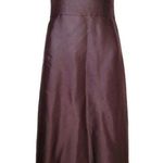 Ann Taylor Brown Celebrations by Strapless Dress Size 6 Photo 0